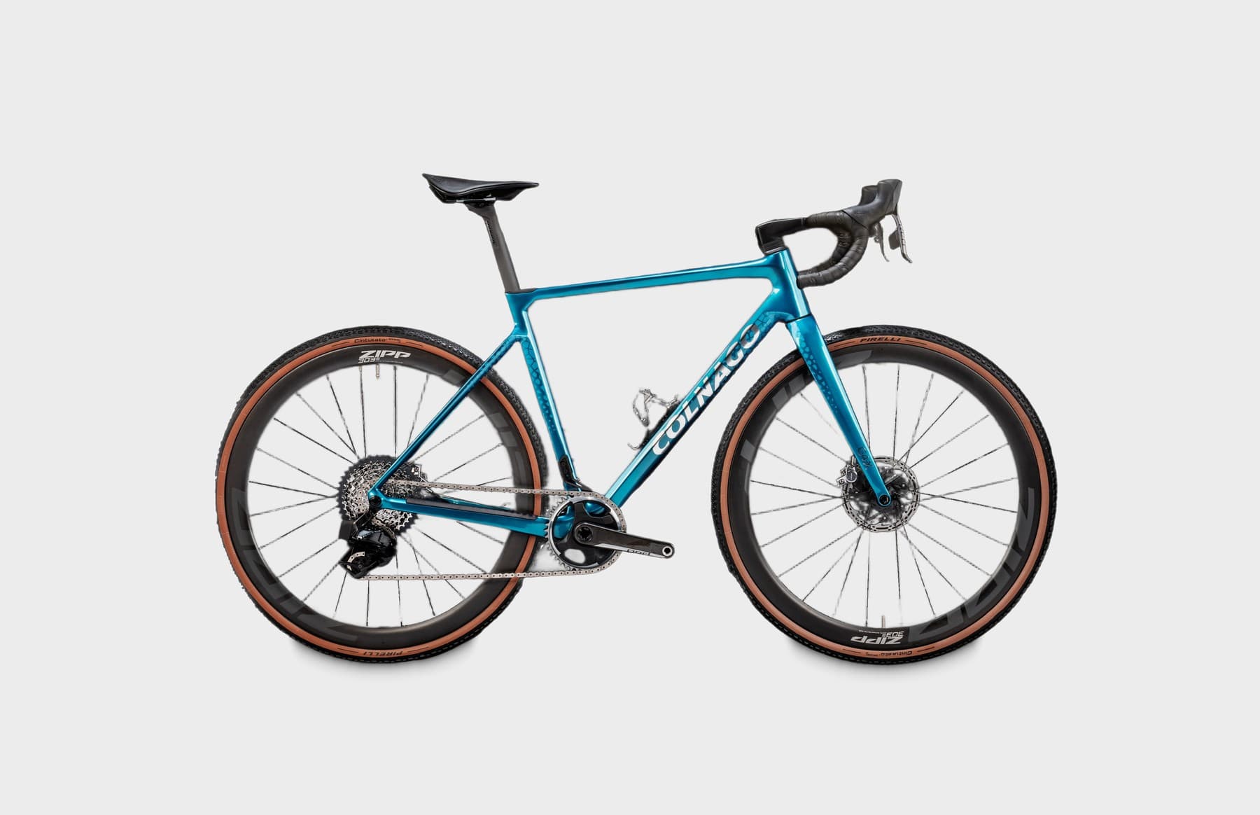 Colnago G4-X GRX 827 Di2 2026 — nieuwe gravelfiets, maat 48, ijsblauw (icbl) — foto Colnago