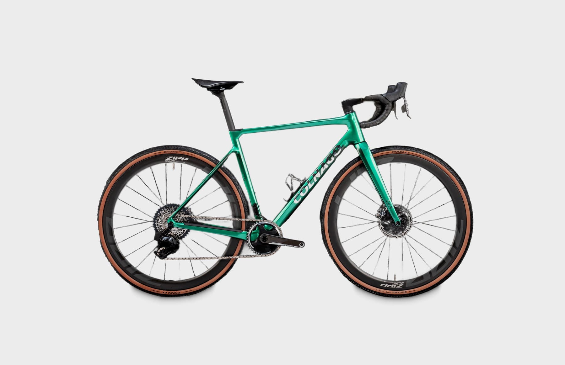 Colnago G4-X GRX 717 Di2 2026 — nieuwe gravelfiets, maat 48, groen (pigr) — foto Colnago